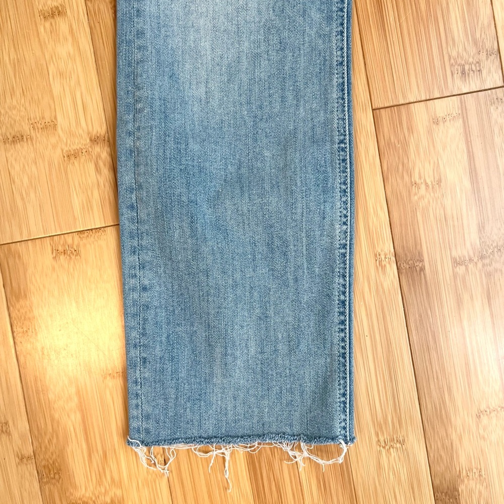 Mother The Dazzler Lace Up Ankle Jeans - Picture 4 of 6